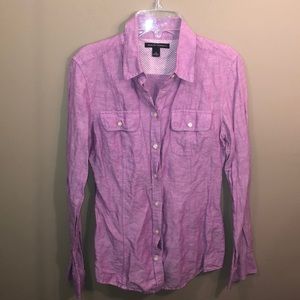 Banana Republic Tops - banana republic purple button down shirt Banana Republic Tops - banana republic purple button down shirt